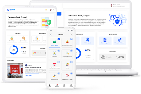 Distributor app preview
